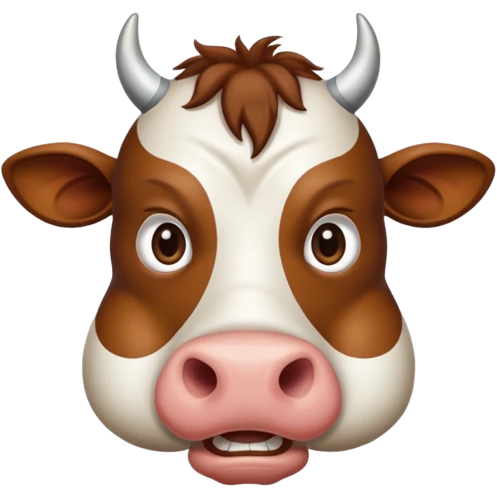 angry cow emoji emoji