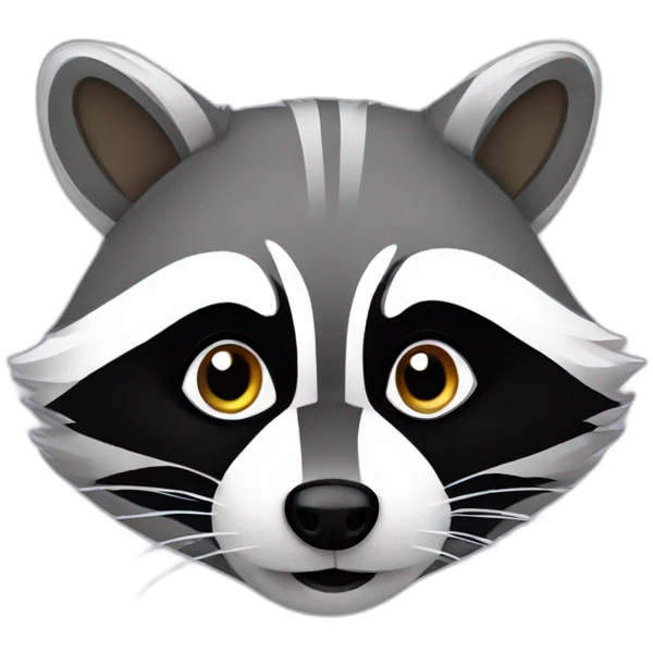 Raccoon emoji