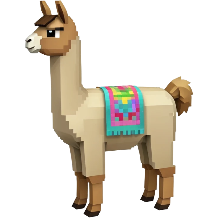 Minecraft llama emoji