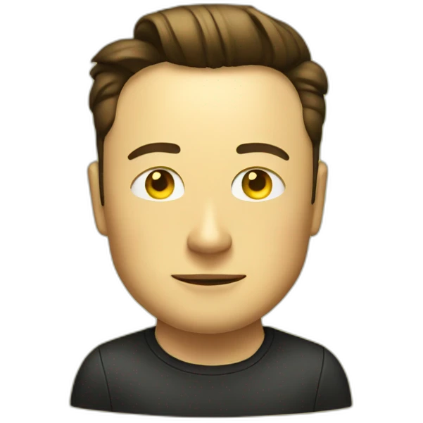yellow elon musk emoji