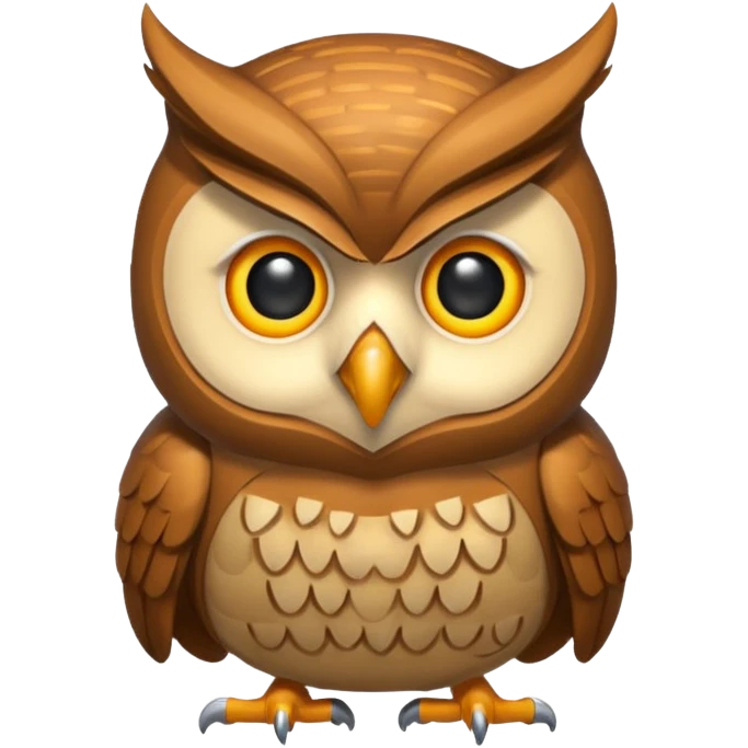 code writing owl emoji