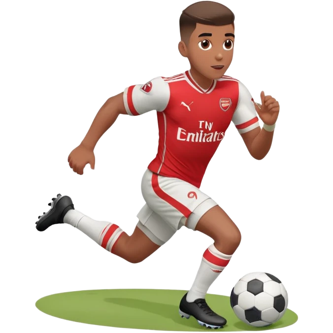Football player playing for Arsenal FC named Killian emoji