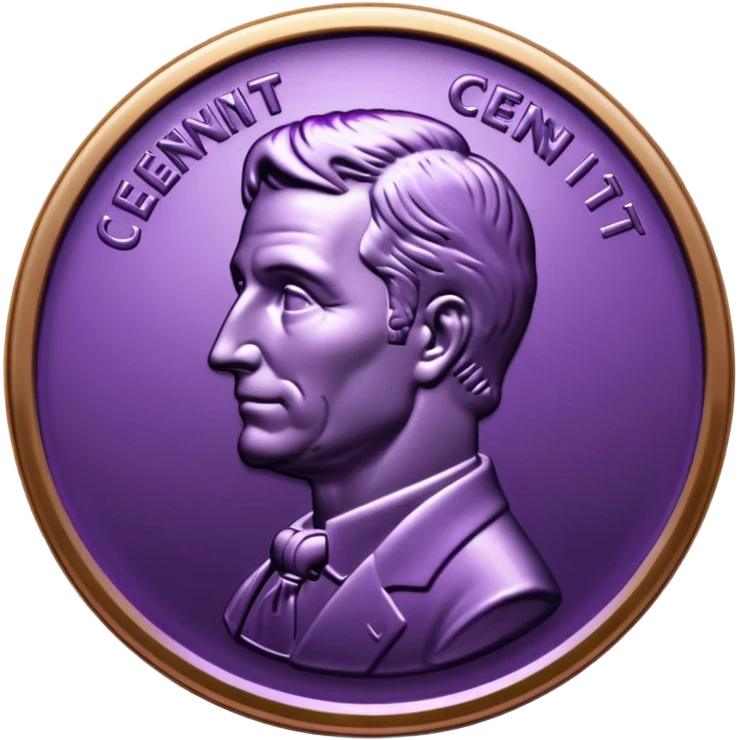 purple american cent emoji