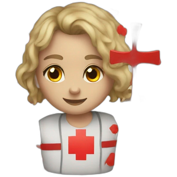 red cross emoji