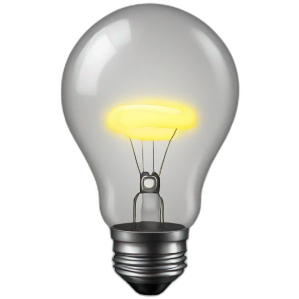 light bulb emoji