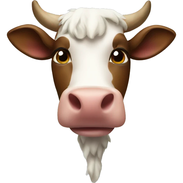 Christmas Cow emoji