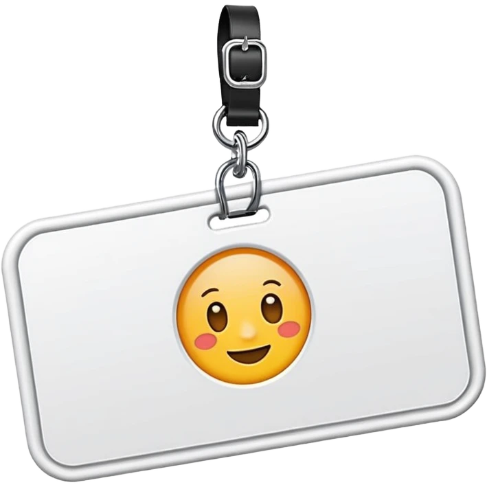 name tag emoji
