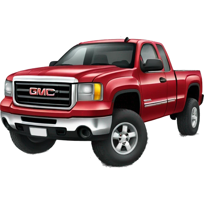 Lifted gmc sierra 2007 emoji