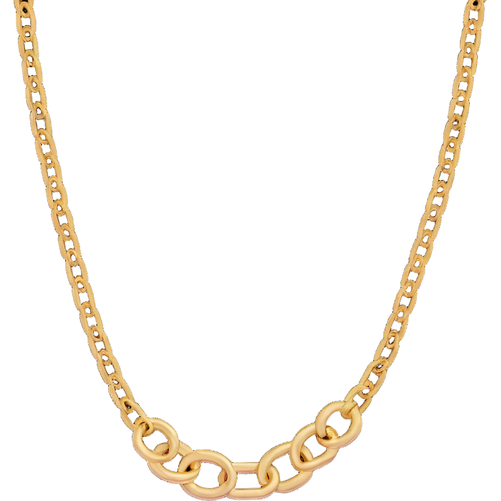 Luxury Prada chain necklace emoji