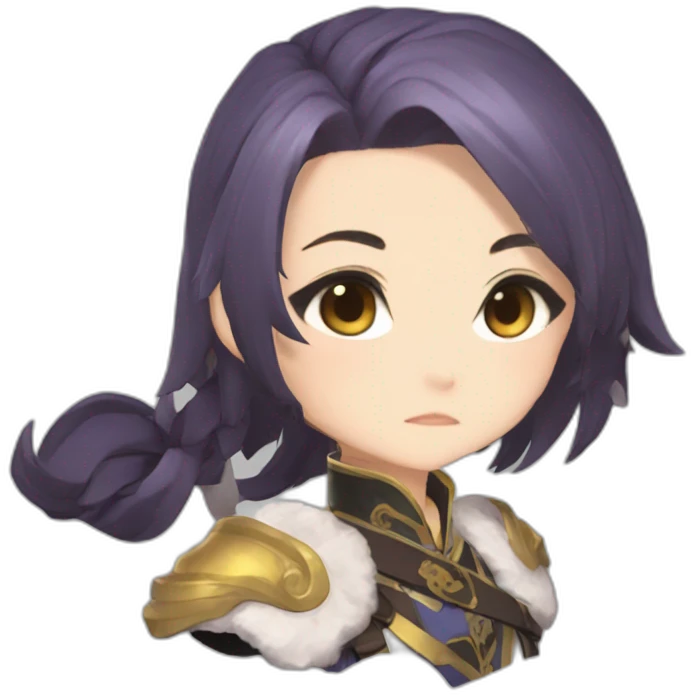 Genshin Impact Shenhe emoji