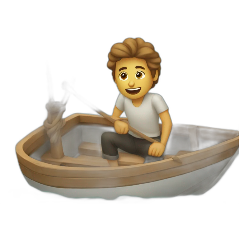 Un énorme bateaux  emoji