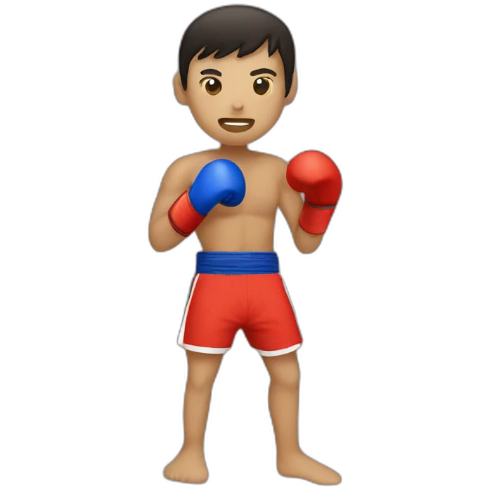muay thai  emoji