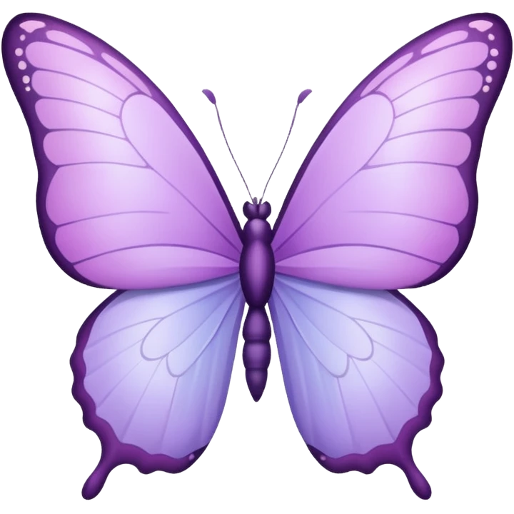 BORBOLETAS LILAS emoji