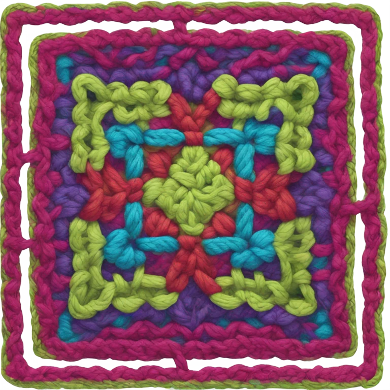 Granny square  emoji
