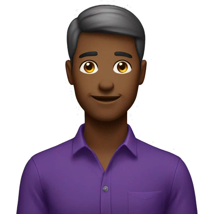 Laço roxo emoji