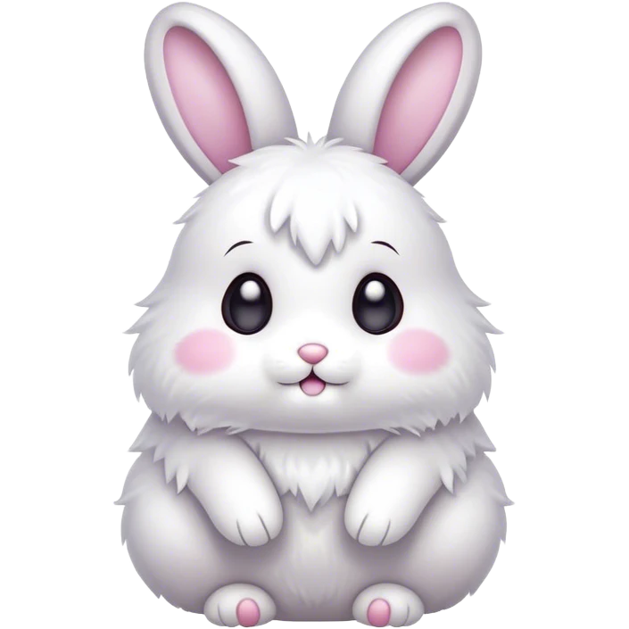 Kawaii Easter bunny  emoji