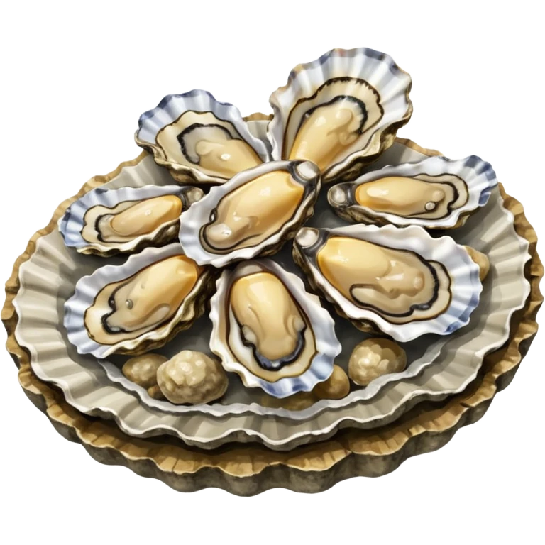 marine oysters emoji
