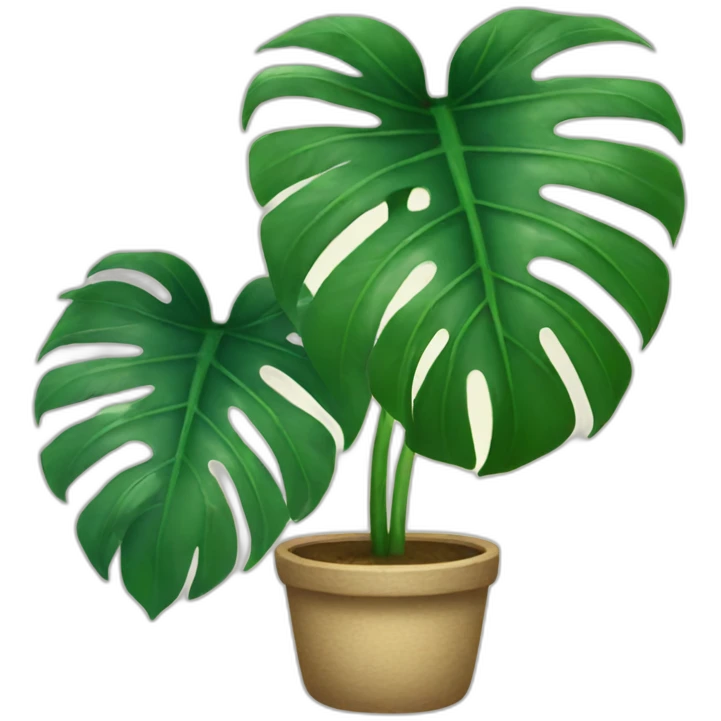 Monstera emoji