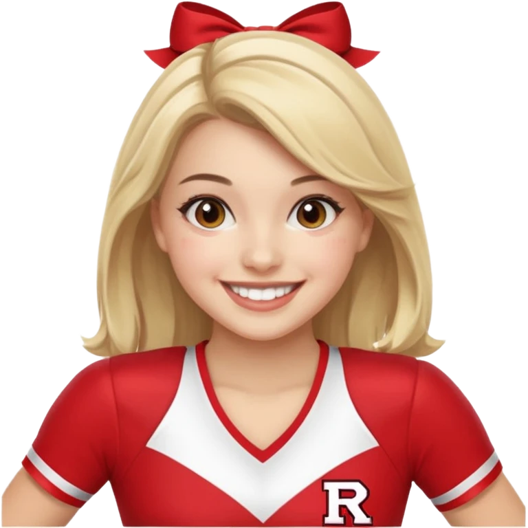 Rutgers Cheerleader emoji