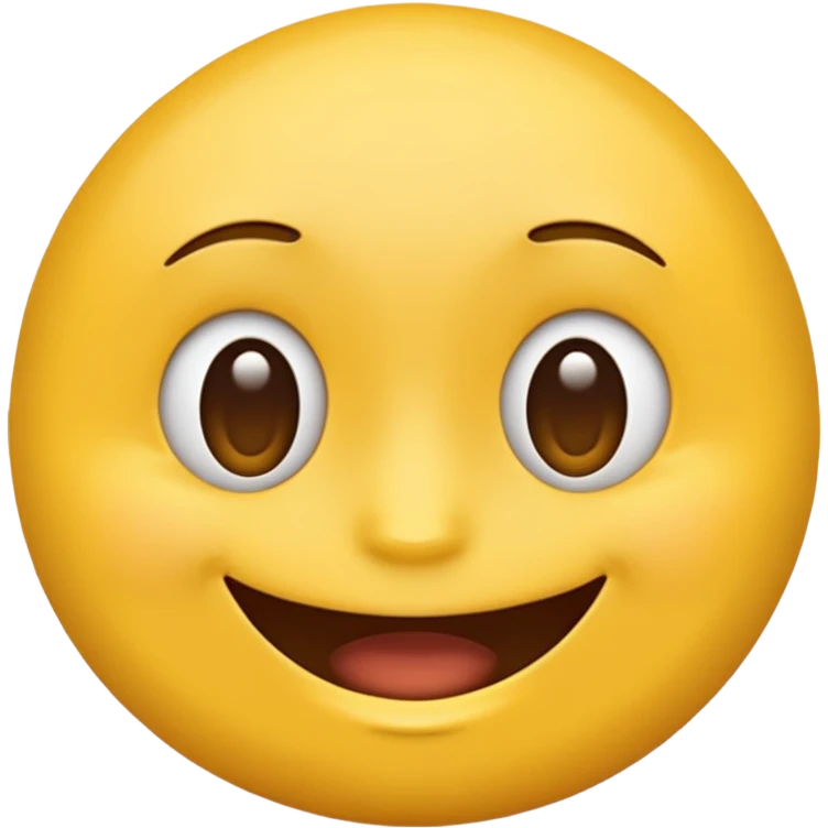 tight lipped closed mouth smile, yellow emoji emoji