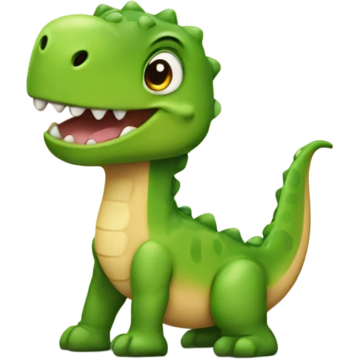 Cute little Dino emoji