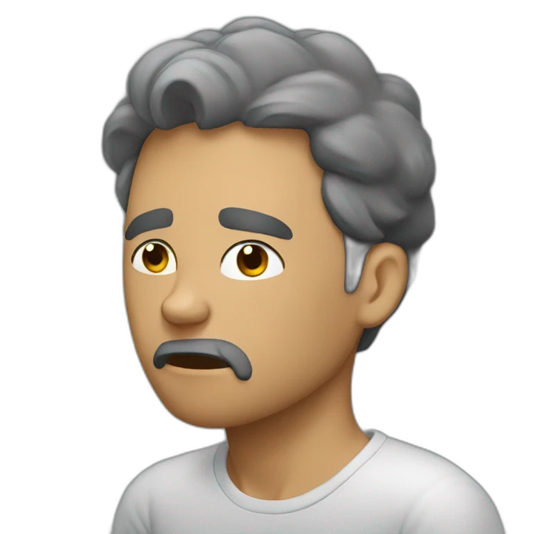 harold hides the pain emoji