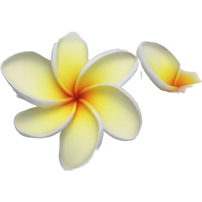 Frangipani emoji