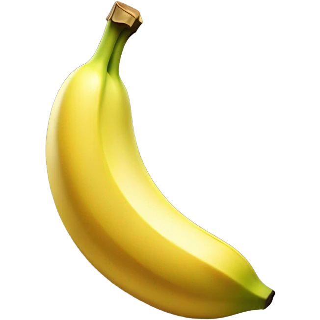 gold banana emoji