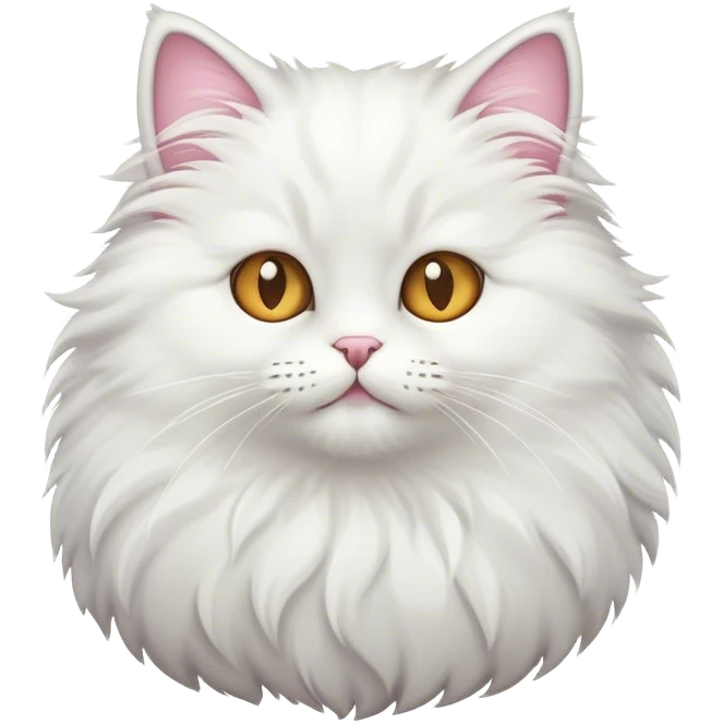 fluffy cat emoji