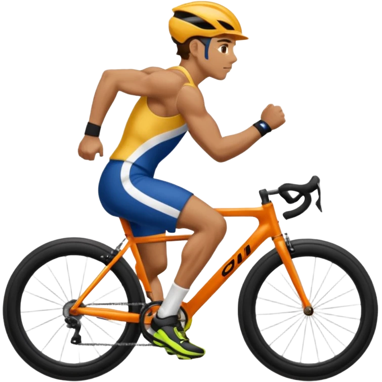men race, side view emoji