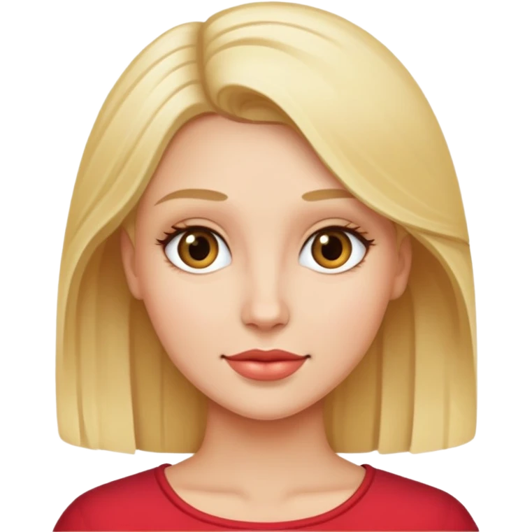 Блондинка emoji