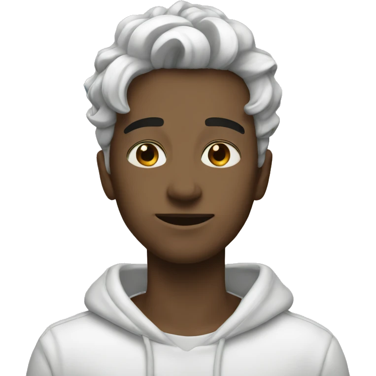 White aesthetic  emoji