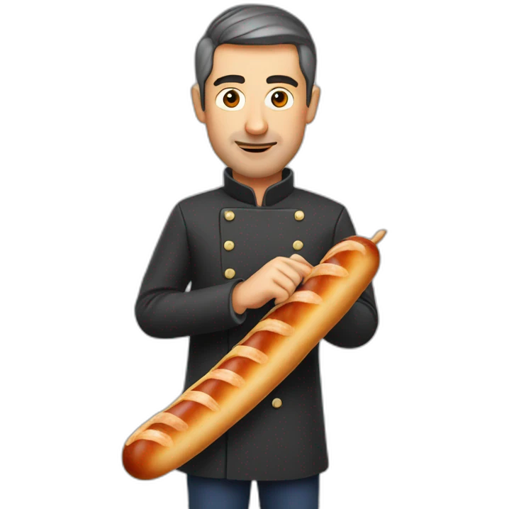 vladimir poutin holding a saussage emoji