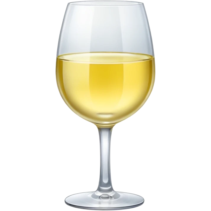 glass of white wine  emoji