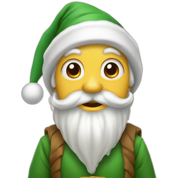 Duendes navideños emoji