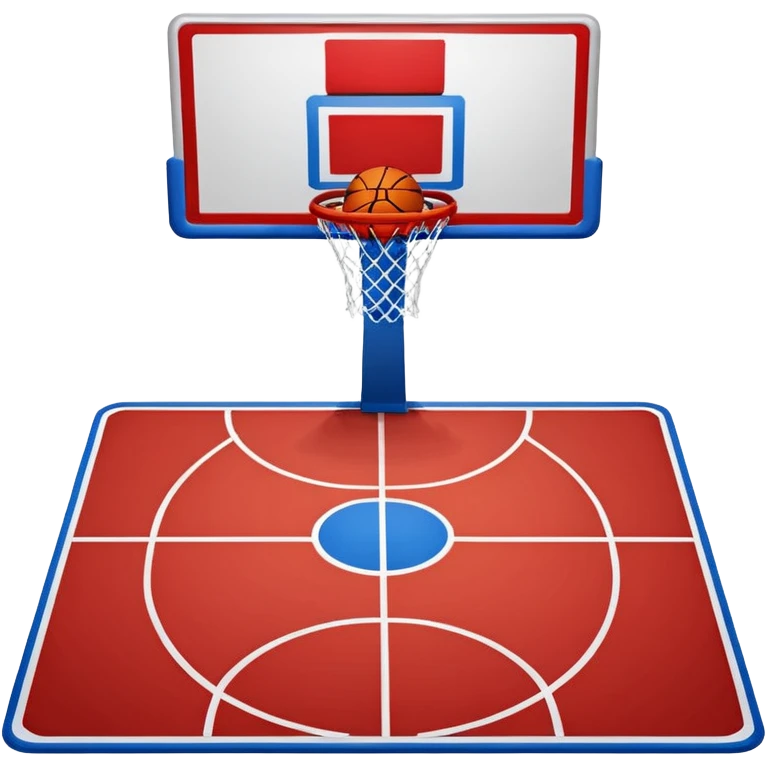 basketball field (#00A3E0) and red (#F9423A) emoji