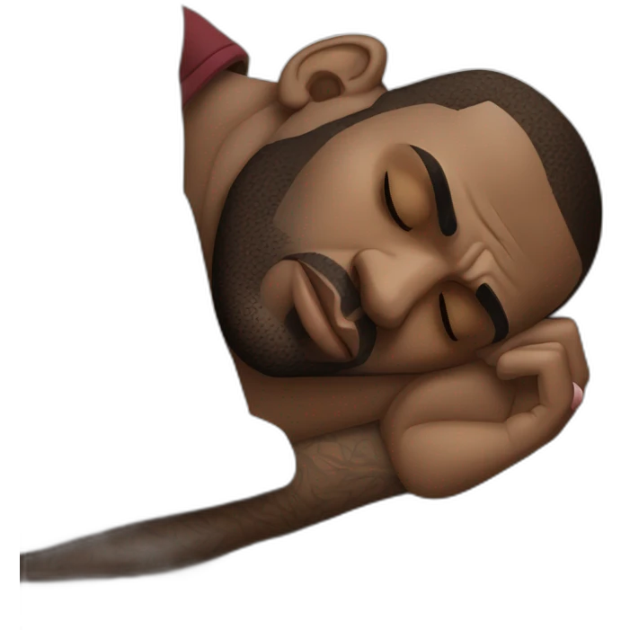 Lebron james sleeping emoji