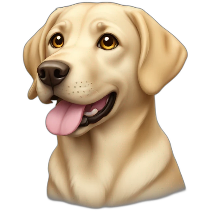 labrador dog emoji