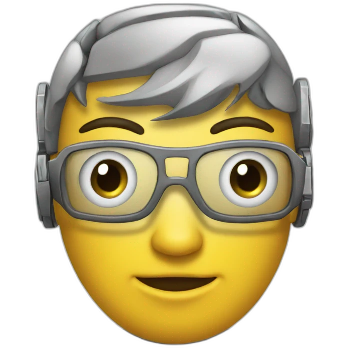 Robot tutor emoji