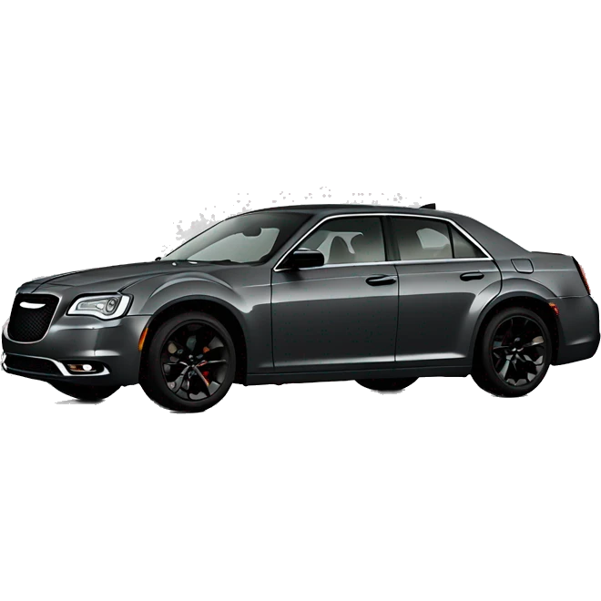 2021 Chrysler 300s dark gray emoji