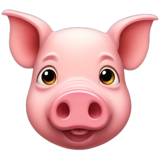 pig drink beer emoji