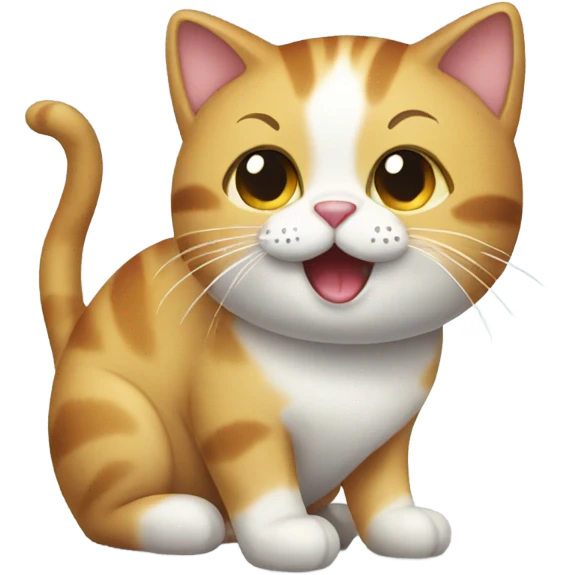 Cat in the beach emoji