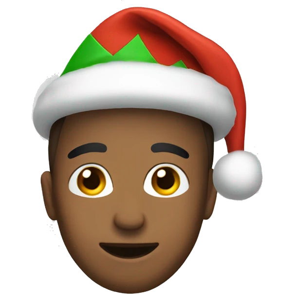 Just achirstmas hat  emoji