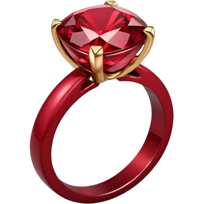 glitter rubi married ring emoji