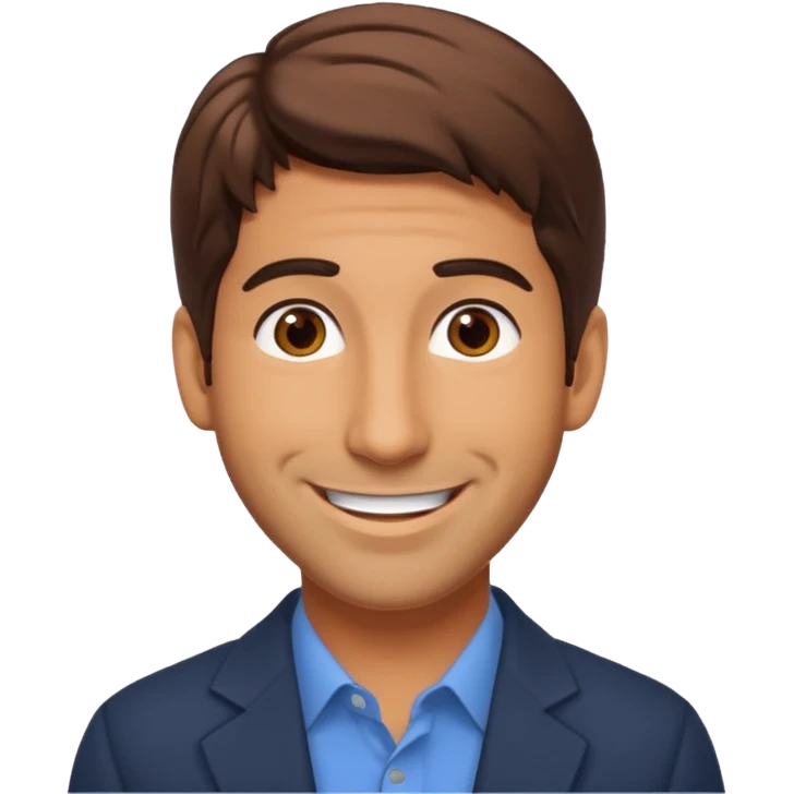 Ross Geller from the Friends TV show emoji