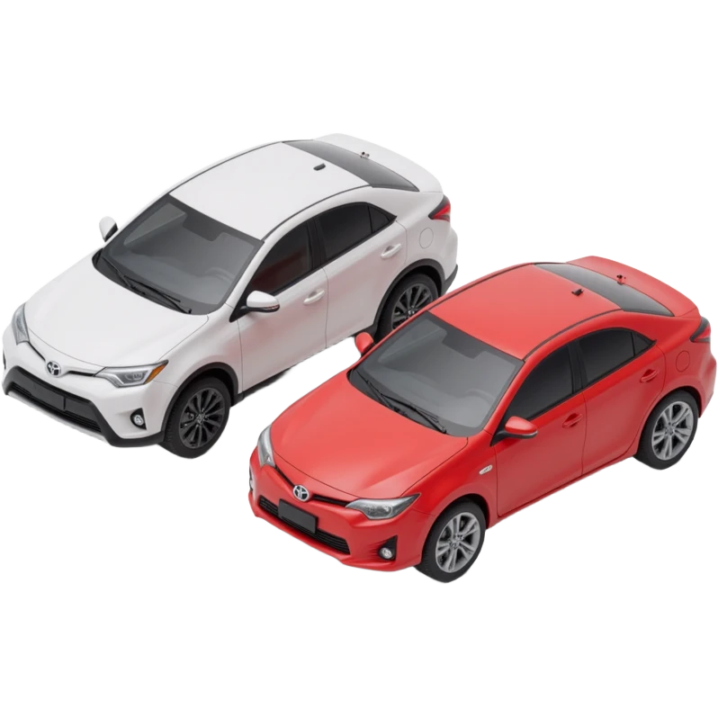 2 cars emoji