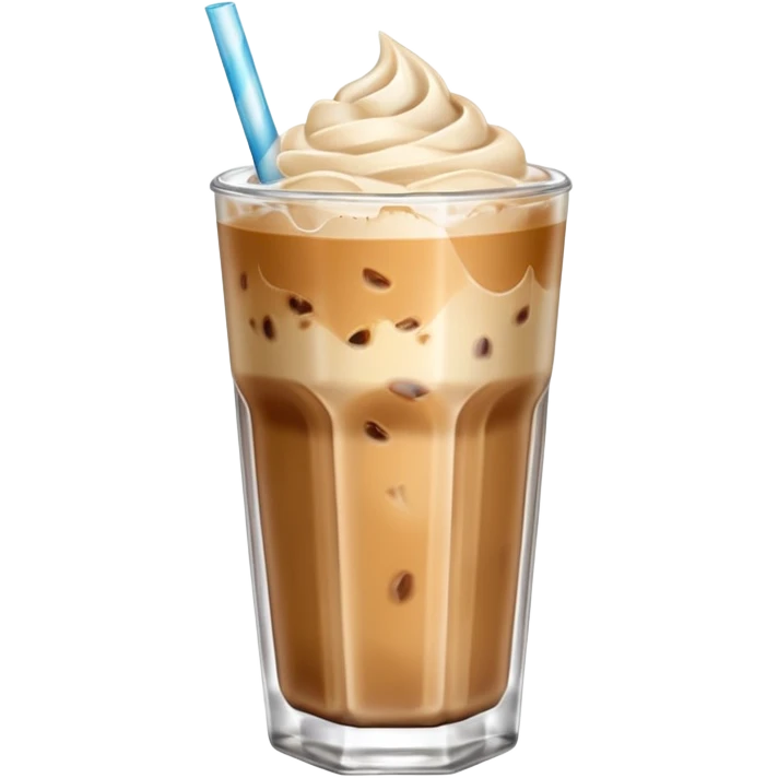 Iced latte  emoji