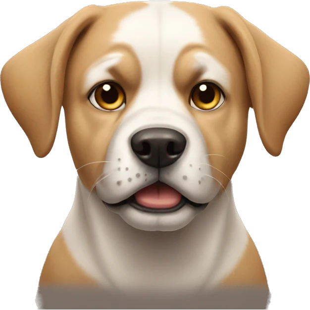 strong dog emoji