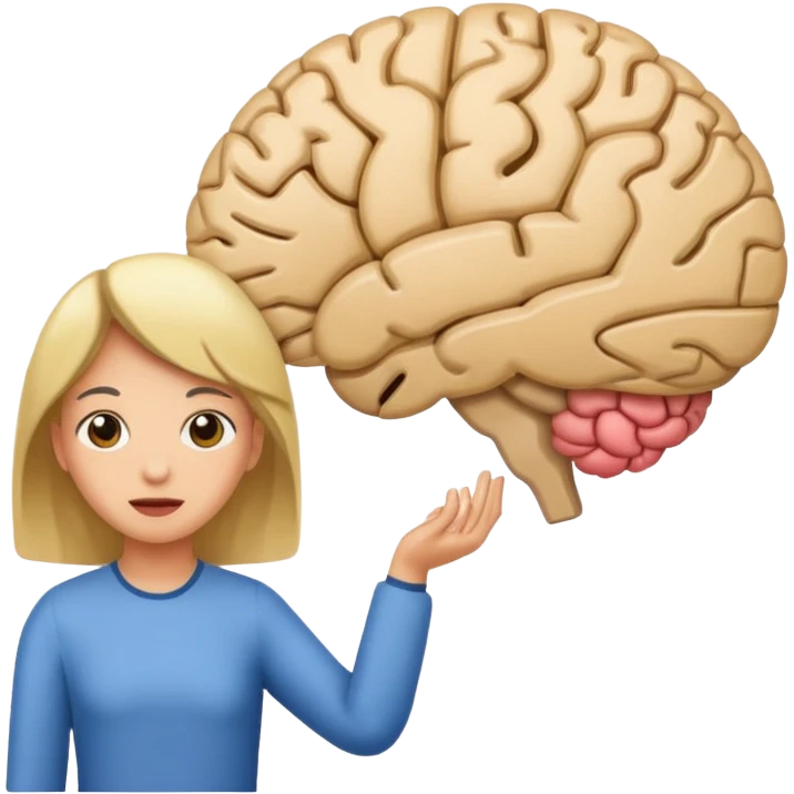 picking someone's brain emoji