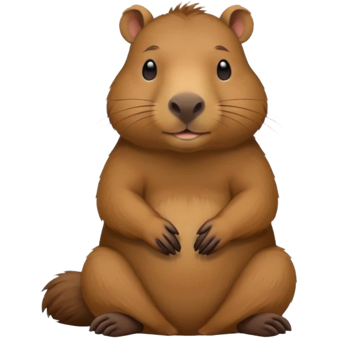Capybara emoji